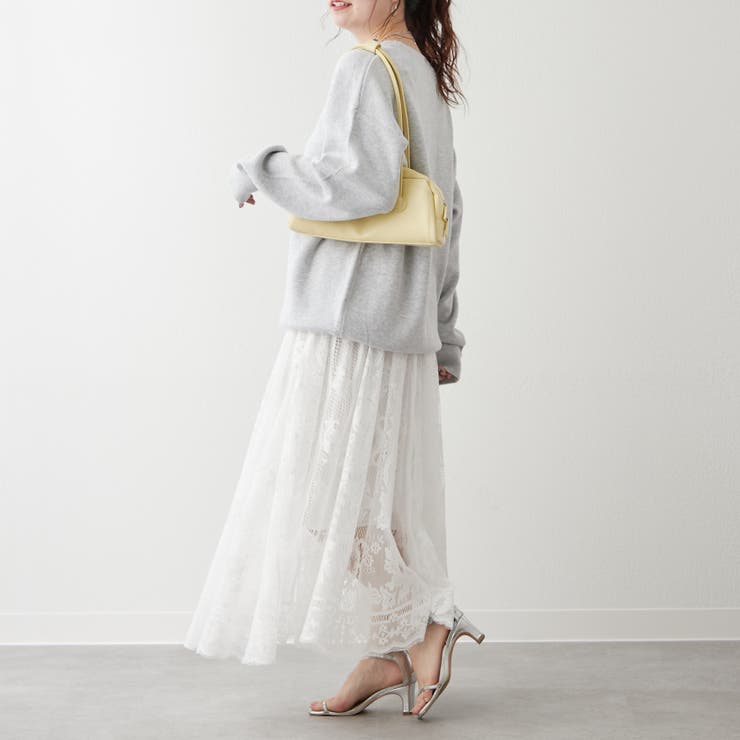 【NUNIFE】豊富なカラー展開、スウェットライクニットプルオーバー | RMAF　NICE CLAUP / OLIVE des OLIVE | 詳細画像36 