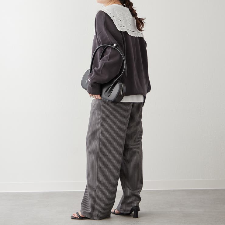 【NUNIFE】豊富なカラー展開、スウェットライクニットプルオーバー | RMAF　NICE CLAUP / OLIVE des OLIVE | 詳細画像52 