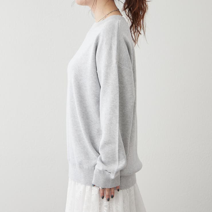 【NUNIFE】豊富なカラー展開、スウェットライクニットプルオーバー | RMAF　NICE CLAUP / OLIVE des OLIVE | 詳細画像62 