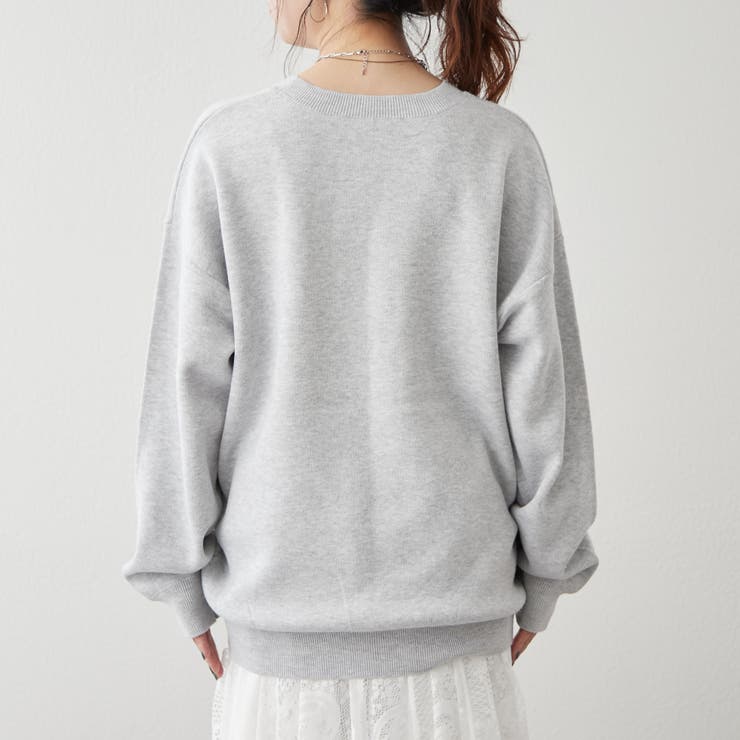 【NUNIFE】豊富なカラー展開、スウェットライクニットプルオーバー | RMAF　NICE CLAUP / OLIVE des OLIVE | 詳細画像63 