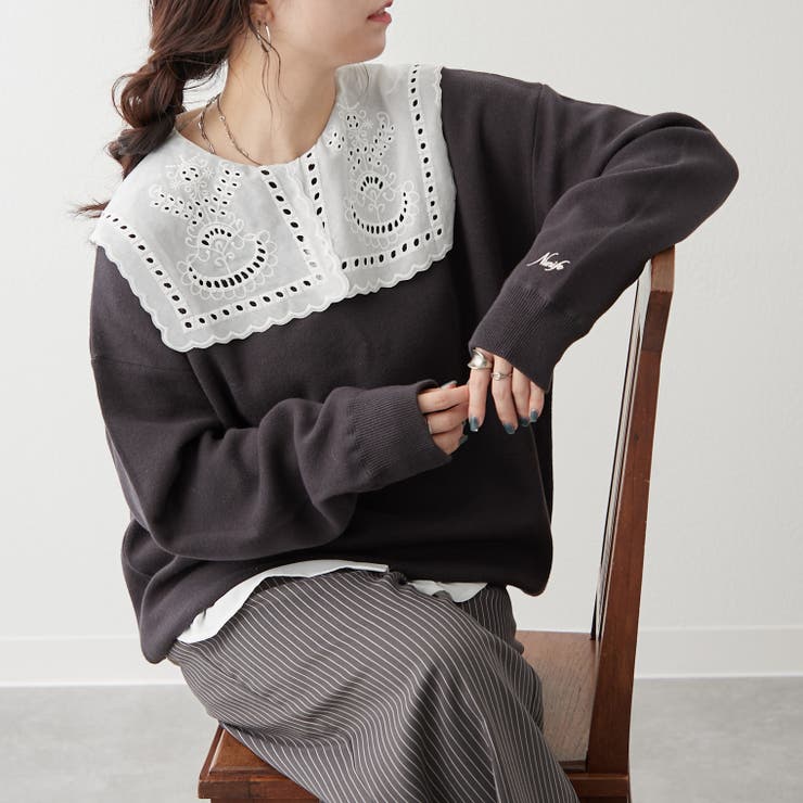 スミクロ | 【NUNIFE】豊富なカラー展開、スウェットライクニットプルオーバー | RMAF　NICE CLAUP / OLIVE des OLIVE