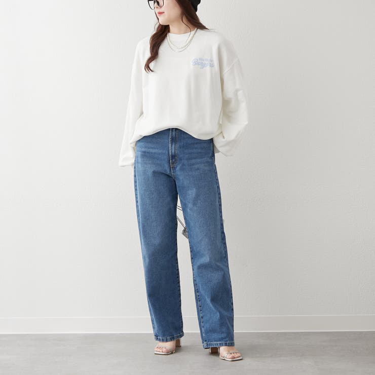 【ゆるっとカジュアル】ハンバーガーズスウェット | NICE CLAUP / OLIVE des OLIVE　OUTLET | 詳細画像9 