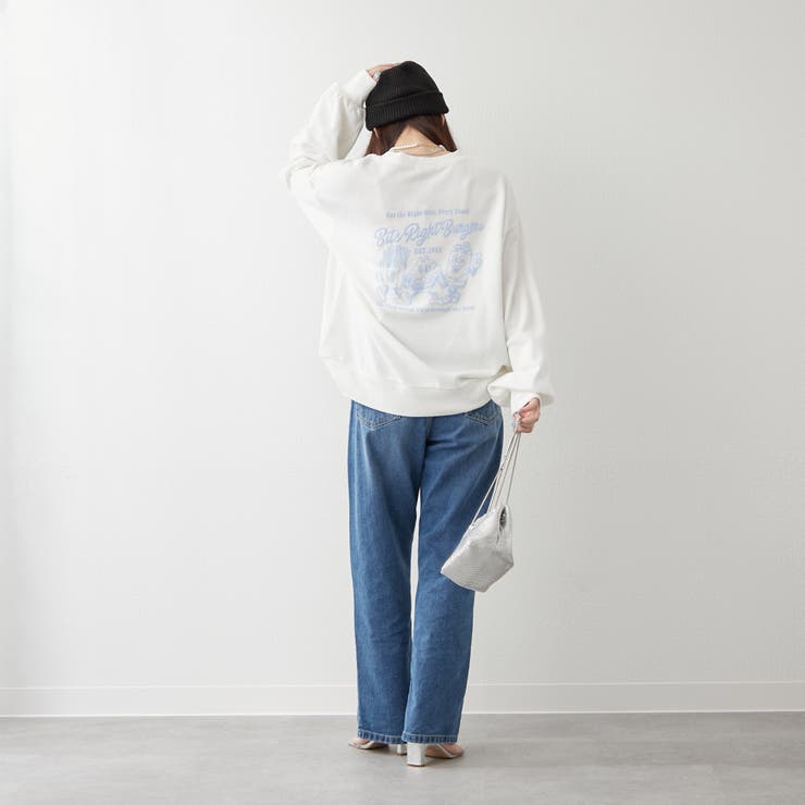 【ゆるっとカジュアル】ハンバーガーズスウェット | NICE CLAUP / OLIVE des OLIVE　OUTLET | 詳細画像12 