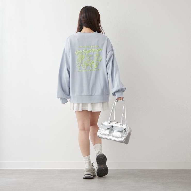 【ゆるっとカジュアル】ハンバーガーズスウェット | NICE CLAUP / OLIVE des OLIVE　OUTLET | 詳細画像23 