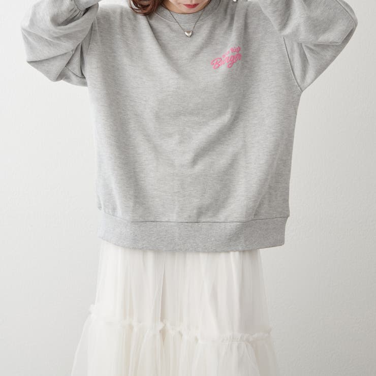 【ゆるっとカジュアル】ハンバーガーズスウェット | NICE CLAUP / OLIVE des OLIVE　OUTLET | 詳細画像24 