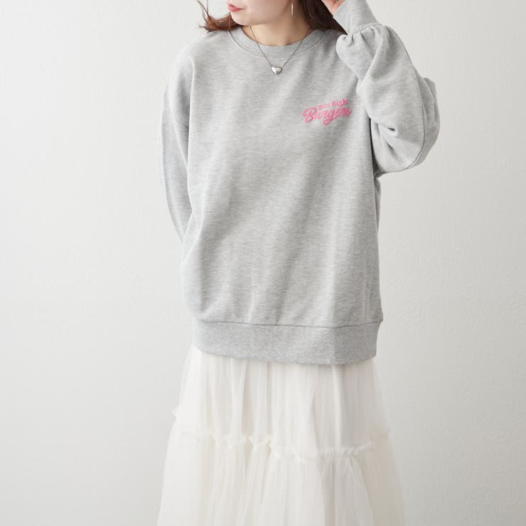 【ゆるっとカジュアル】ハンバーガーズスウェット | NICE CLAUP / OLIVE des OLIVE　OUTLET | 詳細画像26 