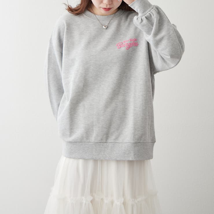 【ゆるっとカジュアル】ハンバーガーズスウェット | NICE CLAUP / OLIVE des OLIVE　OUTLET | 詳細画像27 