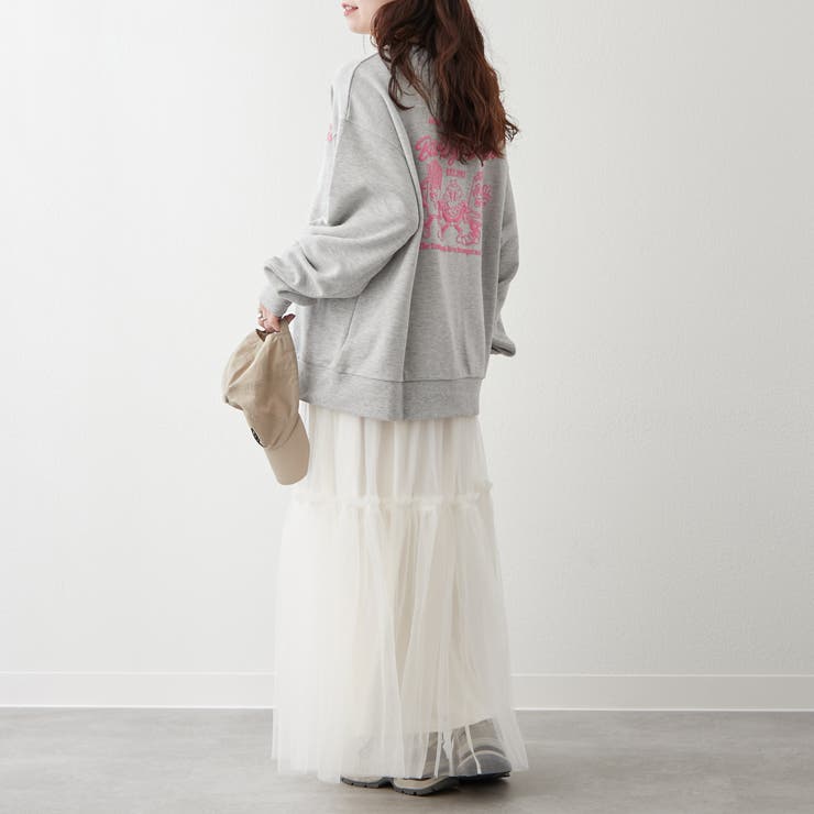 【ゆるっとカジュアル】ハンバーガーズスウェット | NICE CLAUP / OLIVE des OLIVE　OUTLET | 詳細画像33 