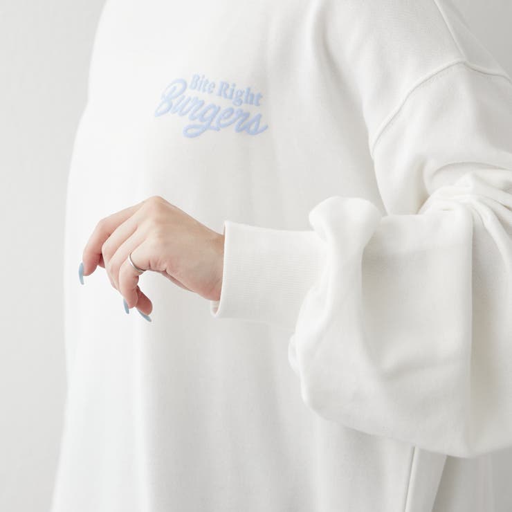 【ゆるっとカジュアル】ハンバーガーズスウェット | NICE CLAUP / OLIVE des OLIVE　OUTLET | 詳細画像39 