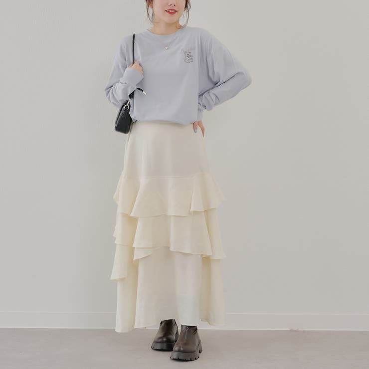【MARCHES】くま&うさぎロンT | NICE CLAUP / OLIVE des OLIVE　OUTLET | 詳細画像9 