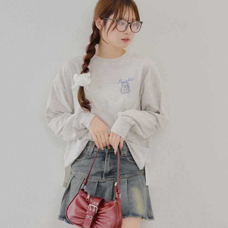 【MARCHES】くま&うさぎロンT | NICE CLAUP / OLIVE des OLIVE　OUTLET | 詳細画像12 