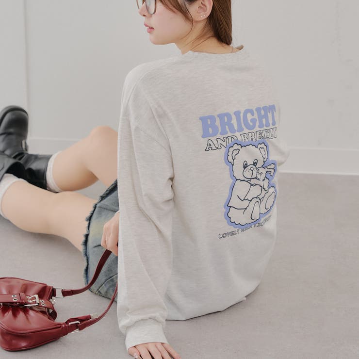 【MARCHES】くま&うさぎロンT | NICE CLAUP / OLIVE des OLIVE　OUTLET | 詳細画像14 