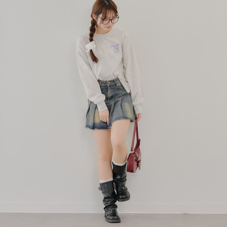 【MARCHES】くま&うさぎロンT | NICE CLAUP / OLIVE des OLIVE　OUTLET | 詳細画像16 