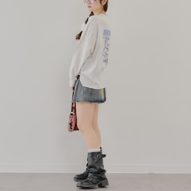 【MARCHES】くま&うさぎロンT | NICE CLAUP / OLIVE des OLIVE　OUTLET | 詳細画像18 