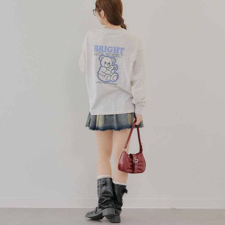 【MARCHES】くま&うさぎロンT | NICE CLAUP / OLIVE des OLIVE　OUTLET | 詳細画像19 