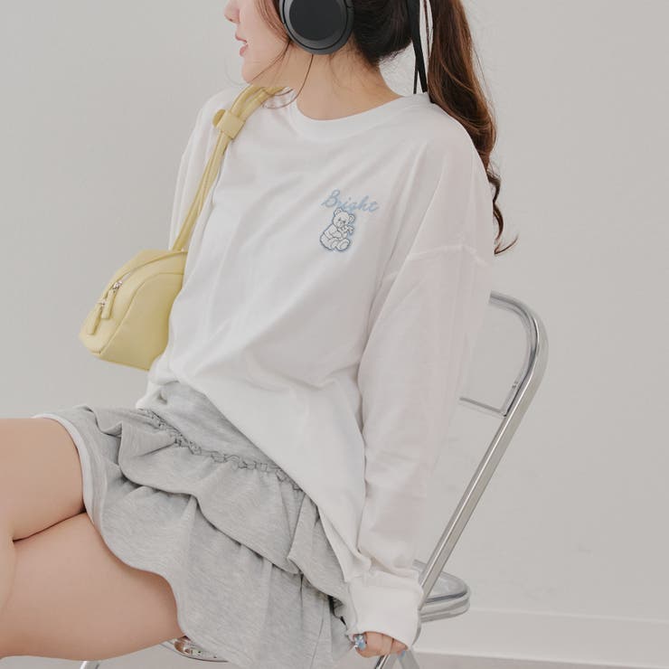 【MARCHES】くま&うさぎロンT | NICE CLAUP / OLIVE des OLIVE　OUTLET | 詳細画像20 
