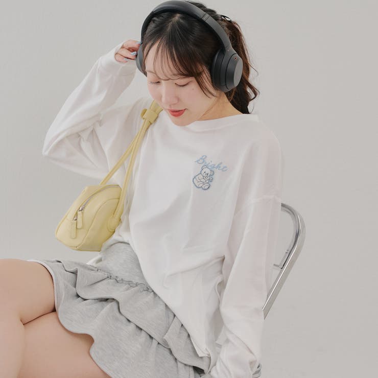 【MARCHES】くま&うさぎロンT | NICE CLAUP / OLIVE des OLIVE　OUTLET | 詳細画像21 