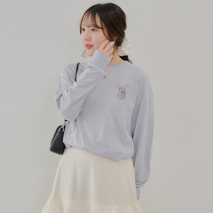 【MARCHES】くま&うさぎロンT | NICE CLAUP / OLIVE des OLIVE　OUTLET | 詳細画像5 