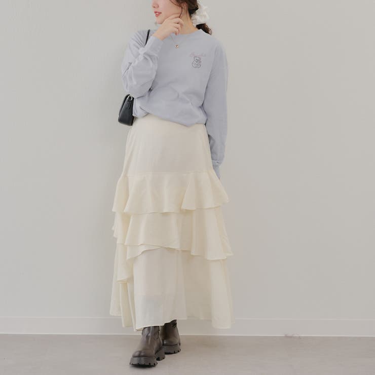 【MARCHES】くま&うさぎロンT | NICE CLAUP / OLIVE des OLIVE　OUTLET | 詳細画像7 