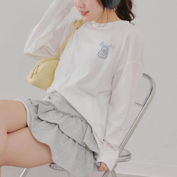 オフ | 【MARCHES】くま&うさぎロンT | NICE CLAUP / OLIVE des OLIVE　OUTLET
