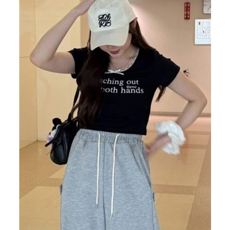 【MARCHES】衿ぐりレーステレコT | NICE CLAUP / OLIVE des OLIVE　OUTLET | 詳細画像16 