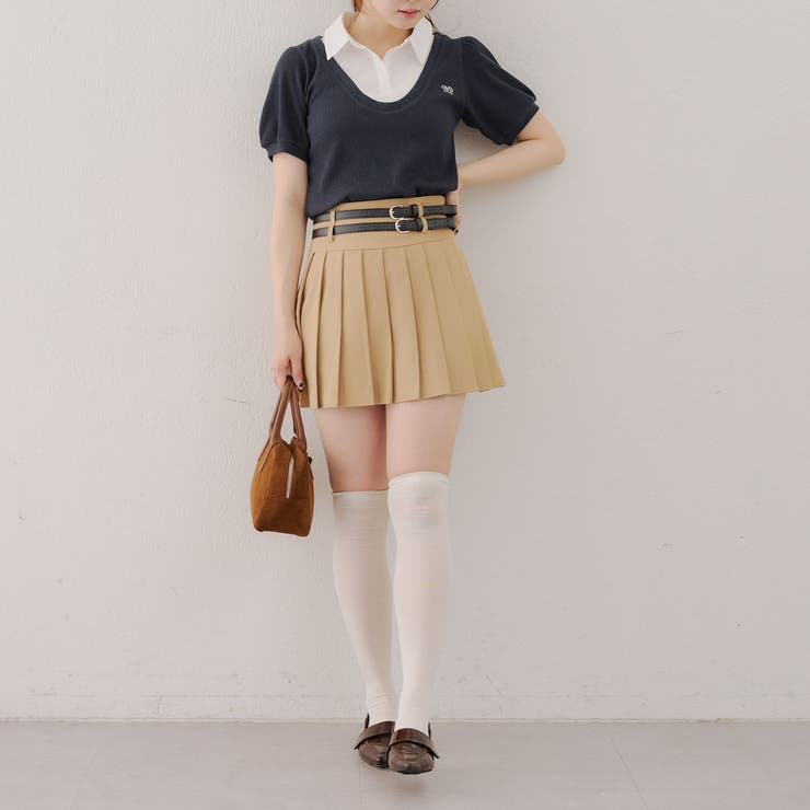 【MARCHES】シャツドッキングプルオーバー | NICE CLAUP / OLIVE des OLIVE　OUTLET | 詳細画像8 