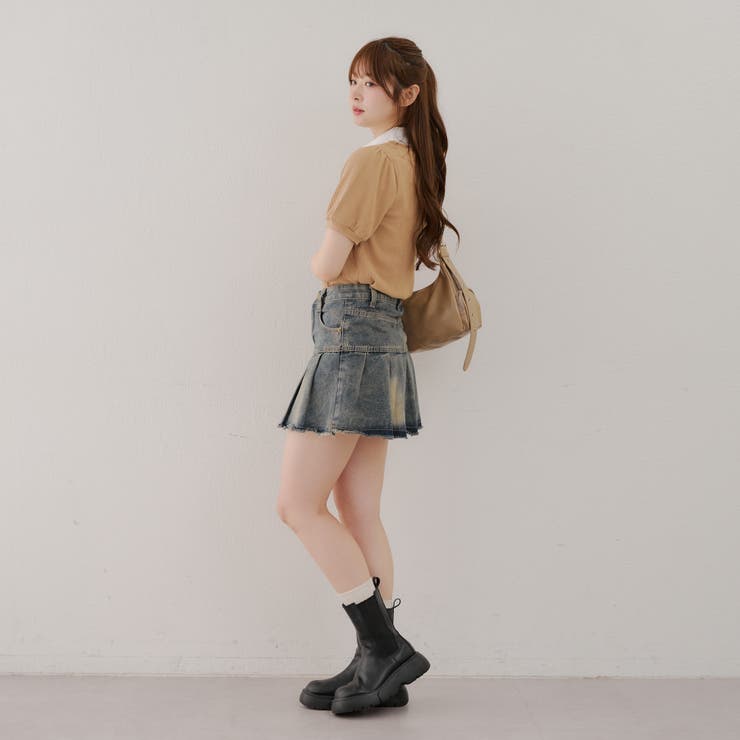 【MARCHES】シャツドッキングプルオーバー | NICE CLAUP / OLIVE des OLIVE　OUTLET | 詳細画像14 