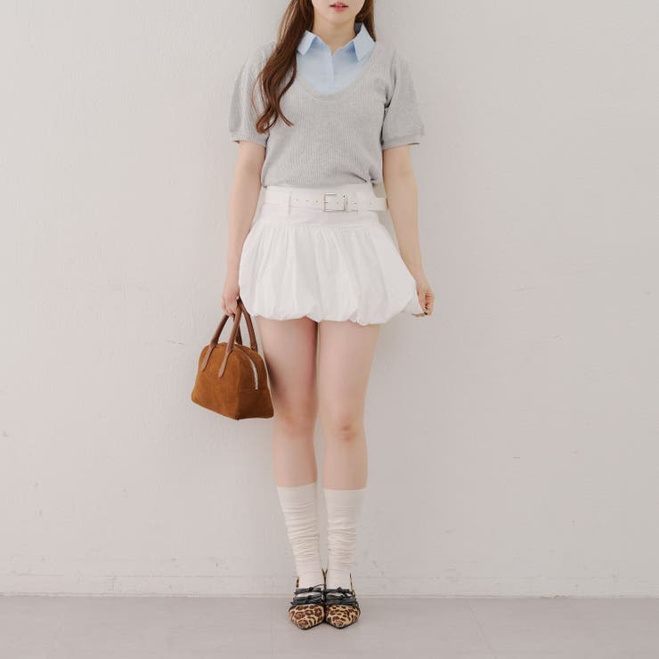 【MARCHES】シャツドッキングプルオーバー | NICE CLAUP / OLIVE des OLIVE　OUTLET | 詳細画像26 