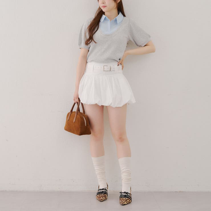 【MARCHES】シャツドッキングプルオーバー | NICE CLAUP / OLIVE des OLIVE　OUTLET | 詳細画像27 