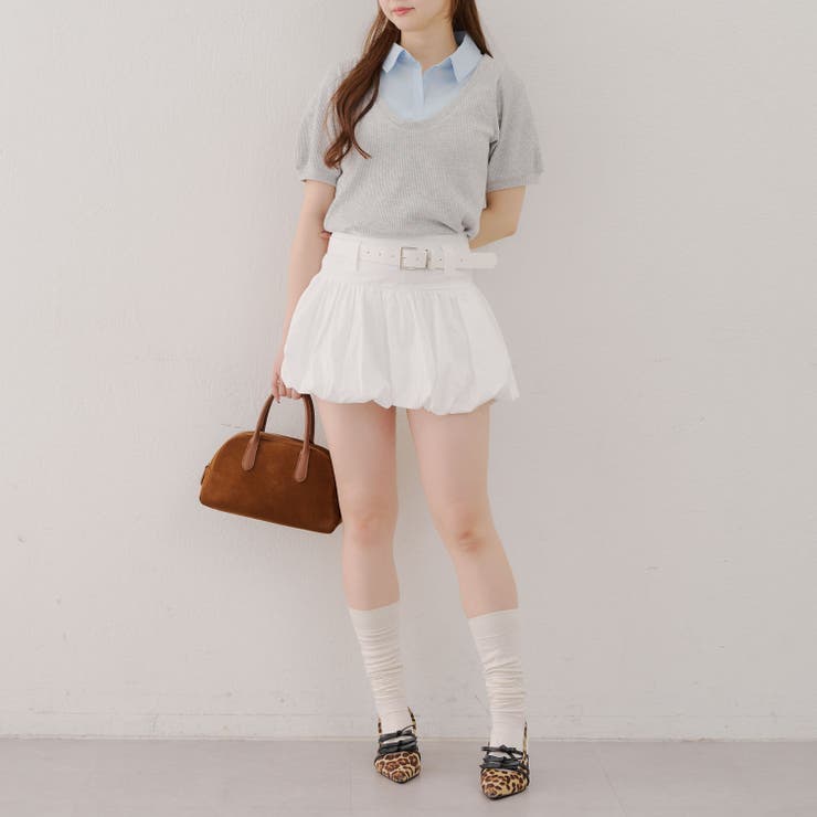 【MARCHES】シャツドッキングプルオーバー | NICE CLAUP / OLIVE des OLIVE　OUTLET | 詳細画像28 