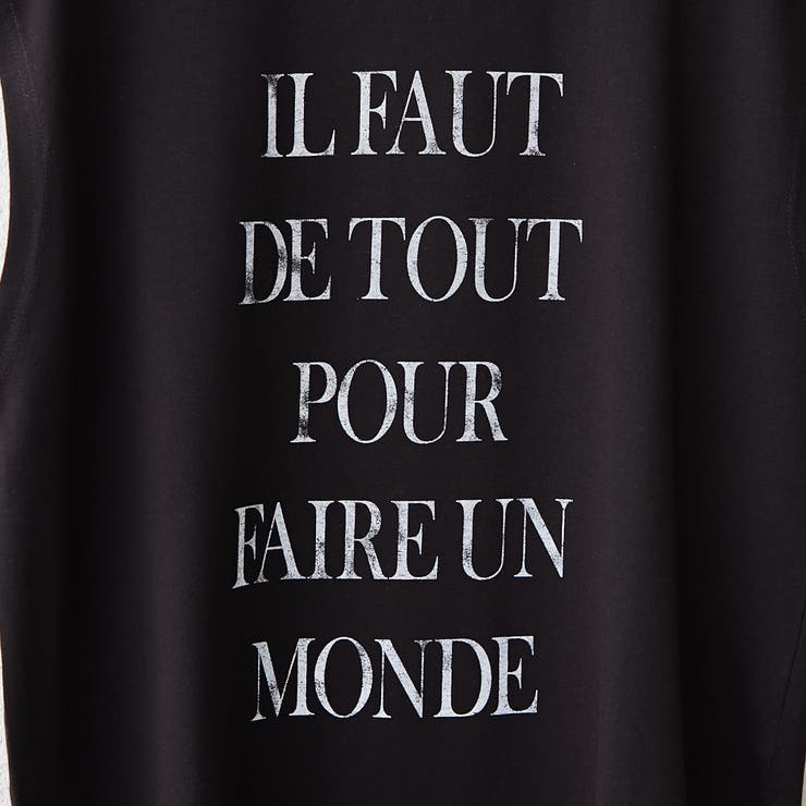 【秋服ジャケットのインナーにも◎】フレンチプリントTシャツ | NICE CLAUP / OLIVE des OLIVE　OUTLET | 詳細画像46 