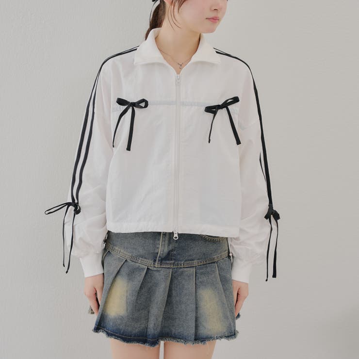 【MARCHES】ライン&リボンブルゾン | NICE CLAUP / OLIVE des OLIVE　OUTLET | 詳細画像31 