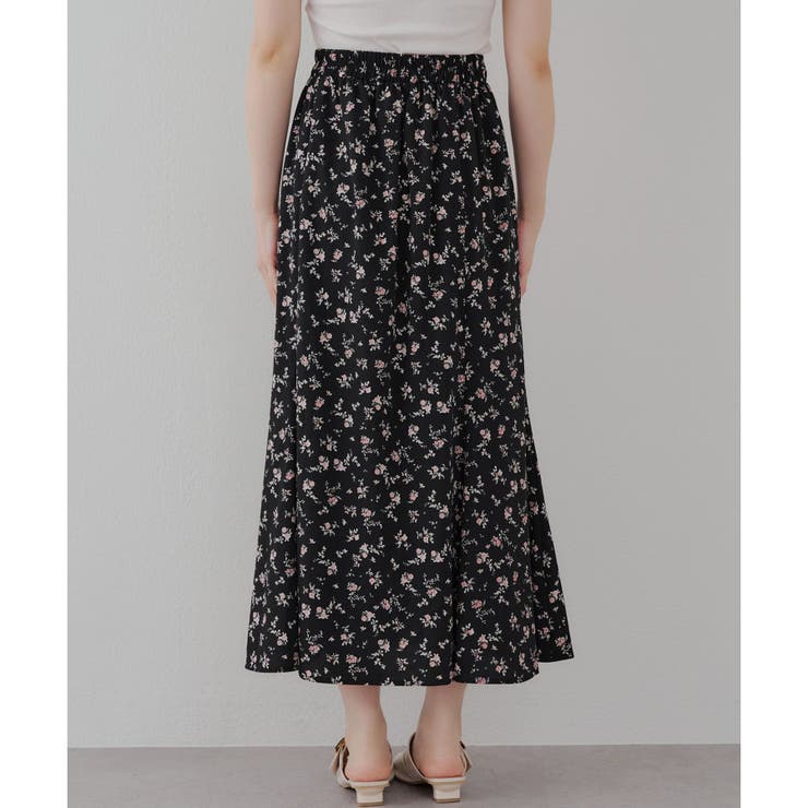 小花プリントマーメイドスカート | NICE CLAUP / OLIVE des OLIVE　OUTLET | 詳細画像24 