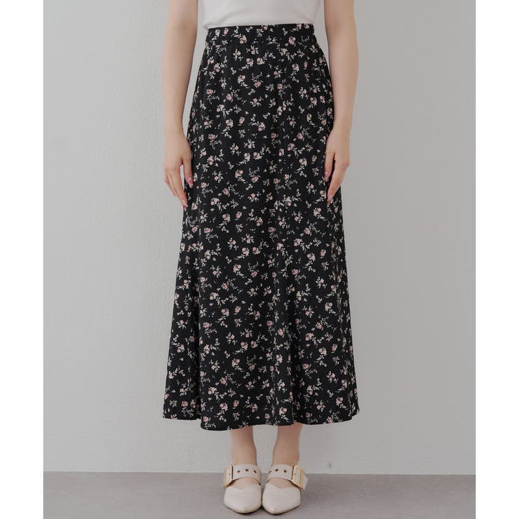 小花プリントマーメイドスカート | NICE CLAUP / OLIVE des OLIVE　OUTLET | 詳細画像22 