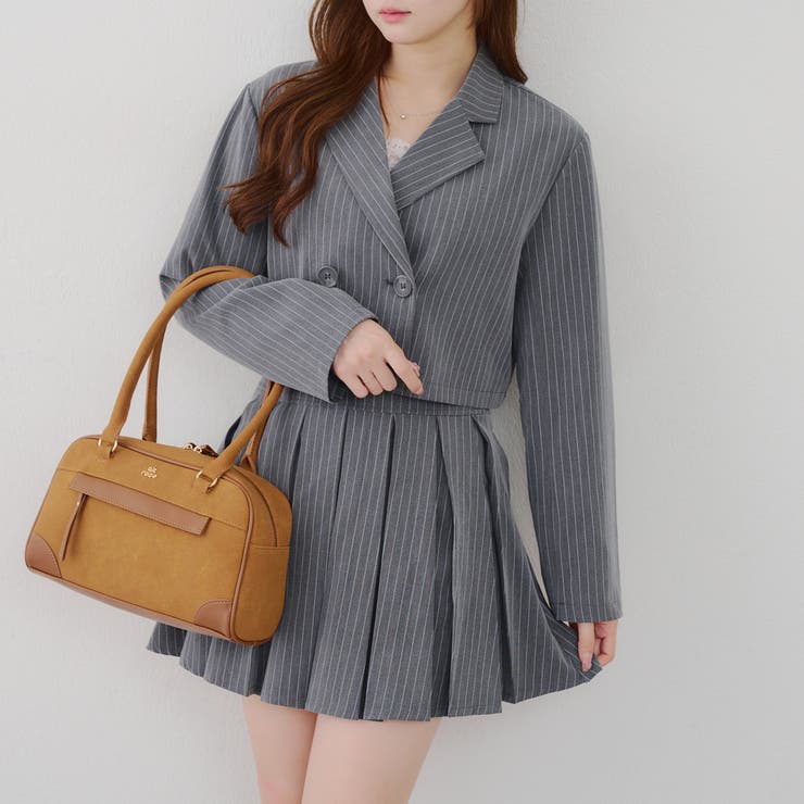 【セットアップ対応】BOXプリーツミニスカート | NICE CLAUP / OLIVE des OLIVE　OUTLET | 詳細画像8 