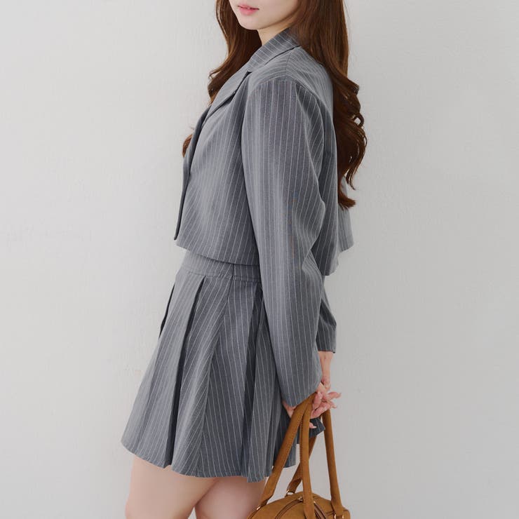 【セットアップ対応】BOXプリーツミニスカート | NICE CLAUP / OLIVE des OLIVE　OUTLET | 詳細画像12 