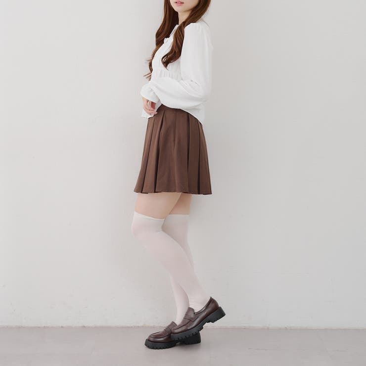 【セットアップ対応】BOXプリーツミニスカート | NICE CLAUP / OLIVE des OLIVE　OUTLET | 詳細画像28 