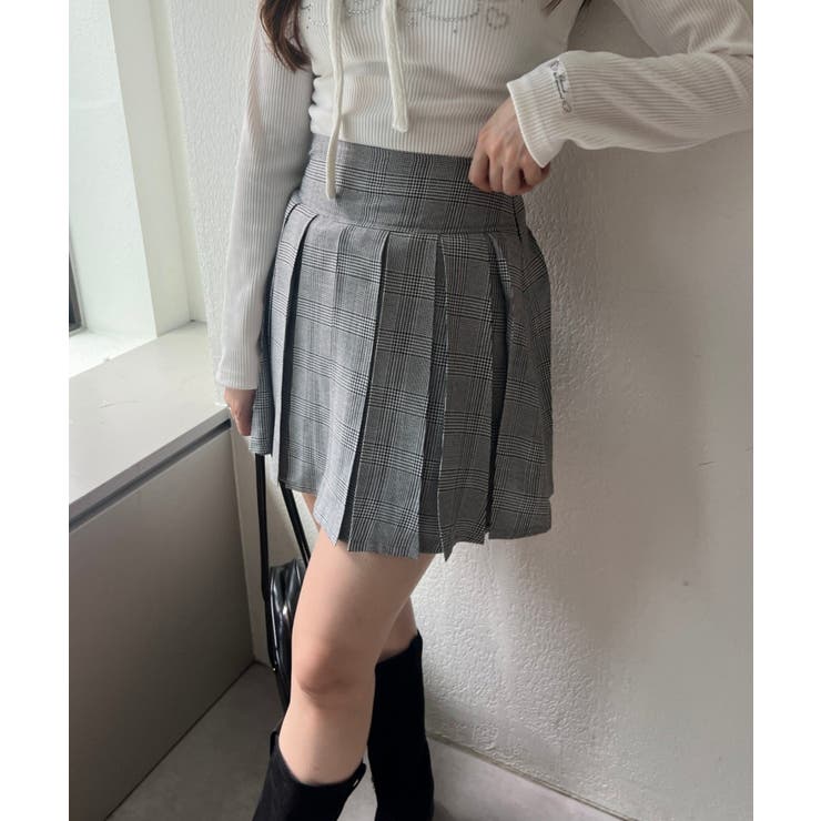 【セットアップ対応】BOXプリーツミニスカート | NICE CLAUP / OLIVE des OLIVE　OUTLET | 詳細画像31 