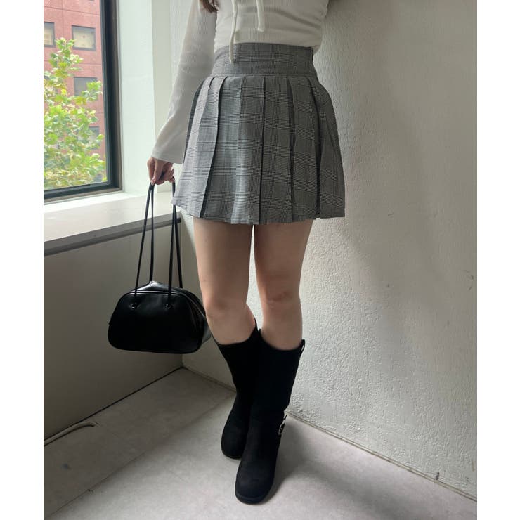 【セットアップ対応】BOXプリーツミニスカート | NICE CLAUP / OLIVE des OLIVE　OUTLET | 詳細画像32 