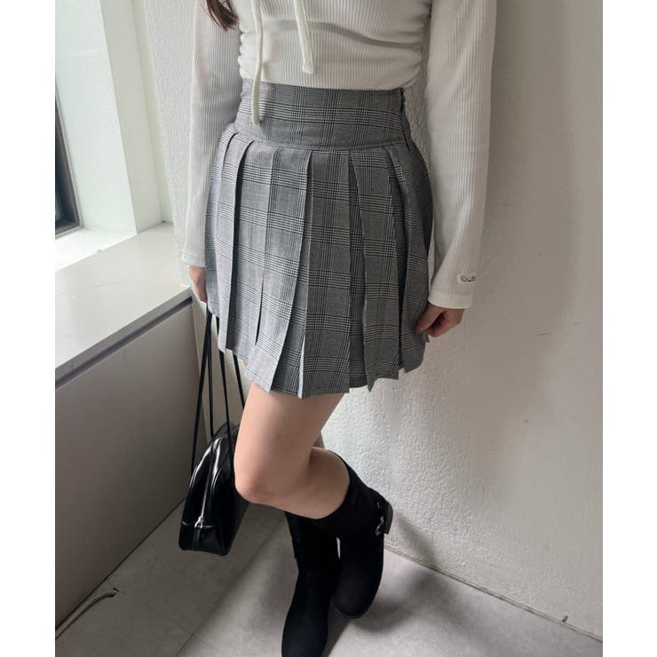 【セットアップ対応】BOXプリーツミニスカート | NICE CLAUP / OLIVE des OLIVE　OUTLET | 詳細画像33 