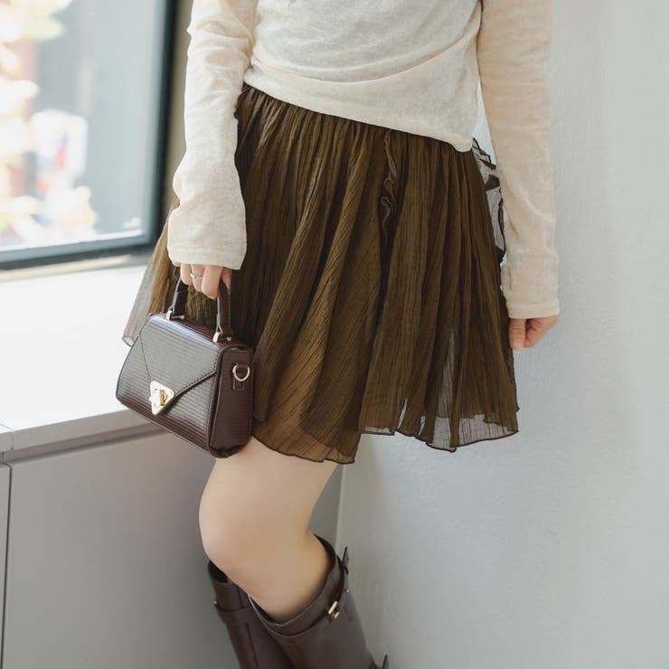 楊柳イレヘムミニスカート | RMAF　NICE CLAUP / OLIVE des OLIVE | 詳細画像1 