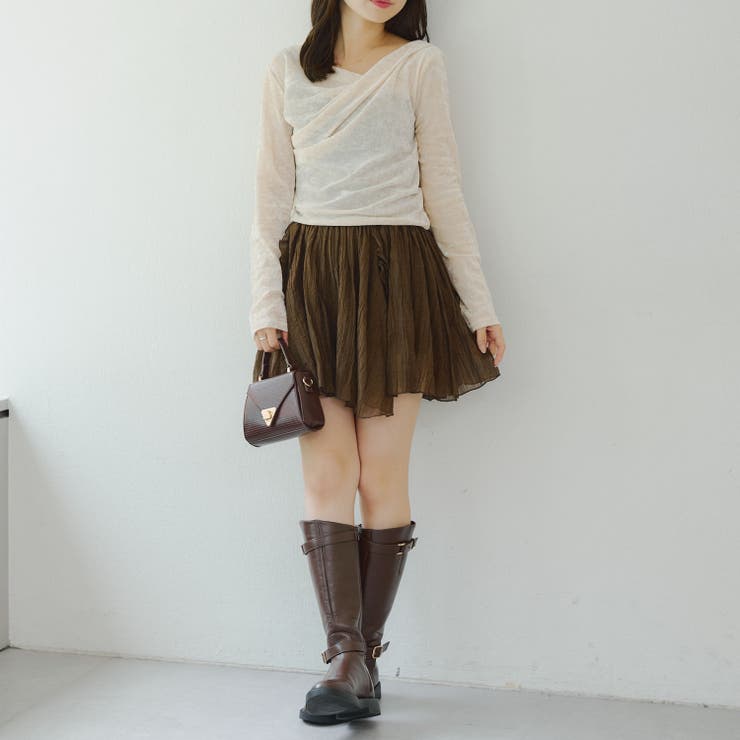 楊柳イレヘムミニスカート | RMAF　NICE CLAUP / OLIVE des OLIVE | 詳細画像9 