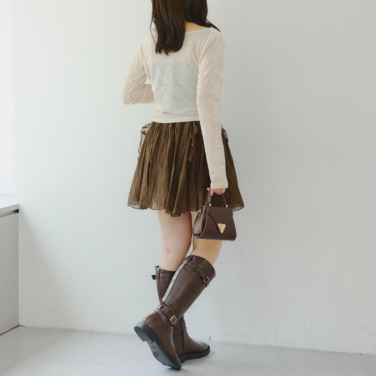 楊柳イレヘムミニスカート | RMAF　NICE CLAUP / OLIVE des OLIVE | 詳細画像10 