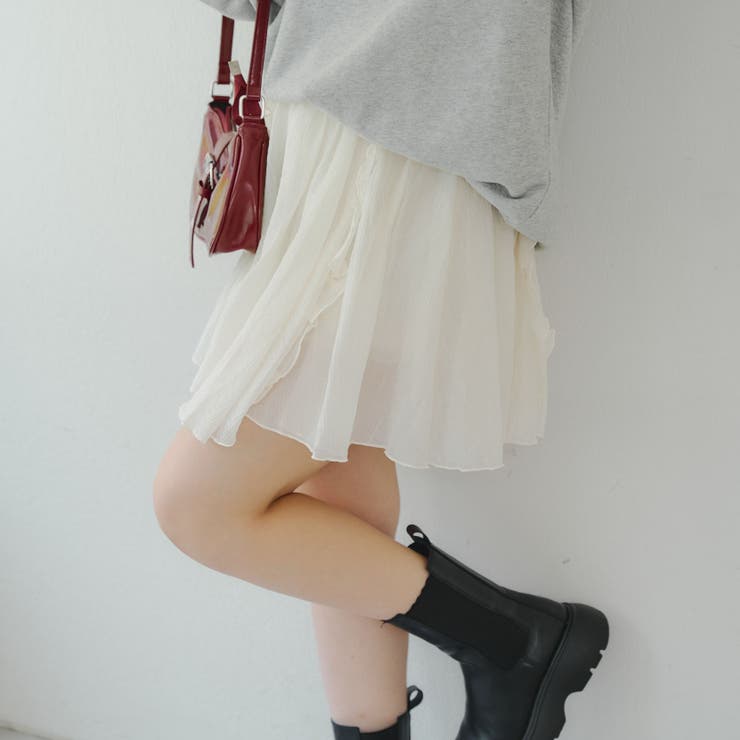 楊柳イレヘムミニスカート | RMAF　NICE CLAUP / OLIVE des OLIVE | 詳細画像11 