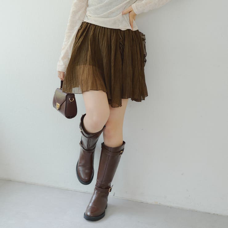 楊柳イレヘムミニスカート | RMAF　NICE CLAUP / OLIVE des OLIVE | 詳細画像3 