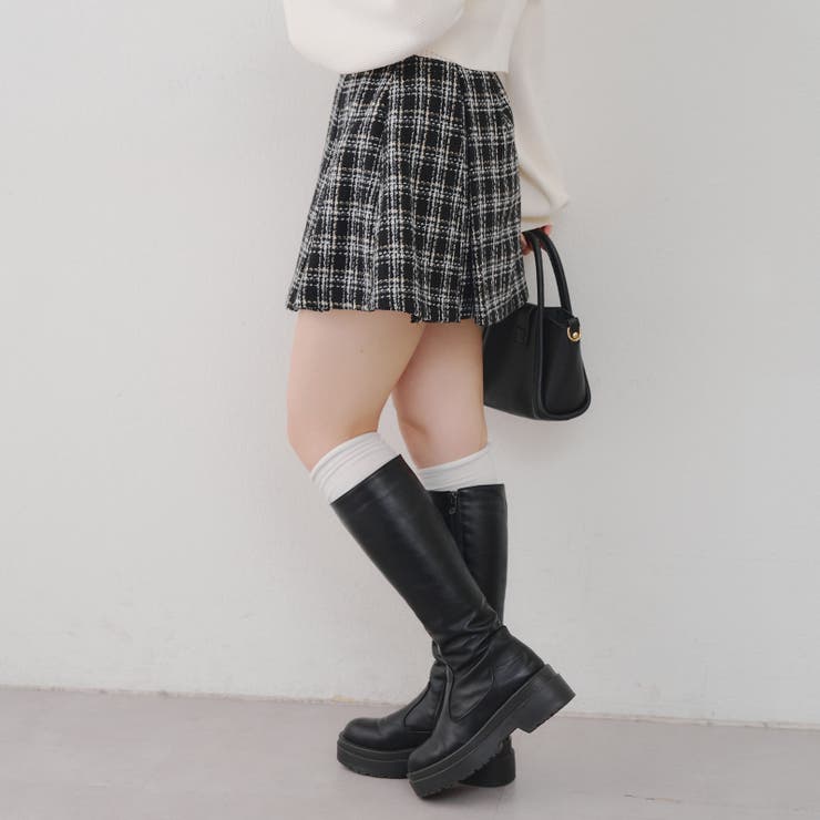 【ツイードコレクション】ラメツイードミニスカート | RMAF　NICE CLAUP / OLIVE des OLIVE | 詳細画像15 