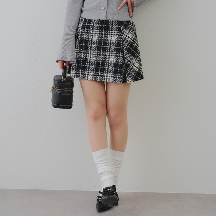 チェックプリーツミニスカート | RMAF　NICE CLAUP / OLIVE des OLIVE | 詳細画像10 