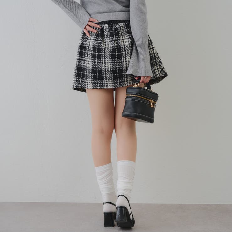 チェックプリーツミニスカート | RMAF　NICE CLAUP / OLIVE des OLIVE | 詳細画像13 