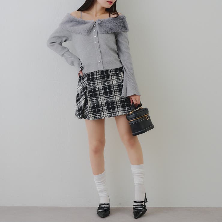 チェックプリーツミニスカート | RMAF　NICE CLAUP / OLIVE des OLIVE | 詳細画像14 