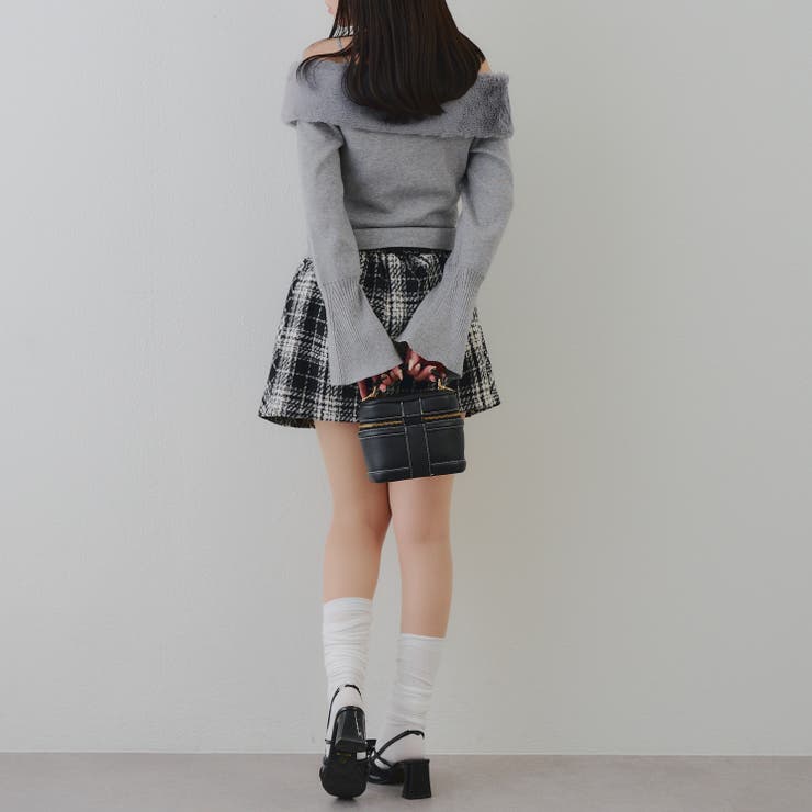 チェックプリーツミニスカート | RMAF　NICE CLAUP / OLIVE des OLIVE | 詳細画像17 